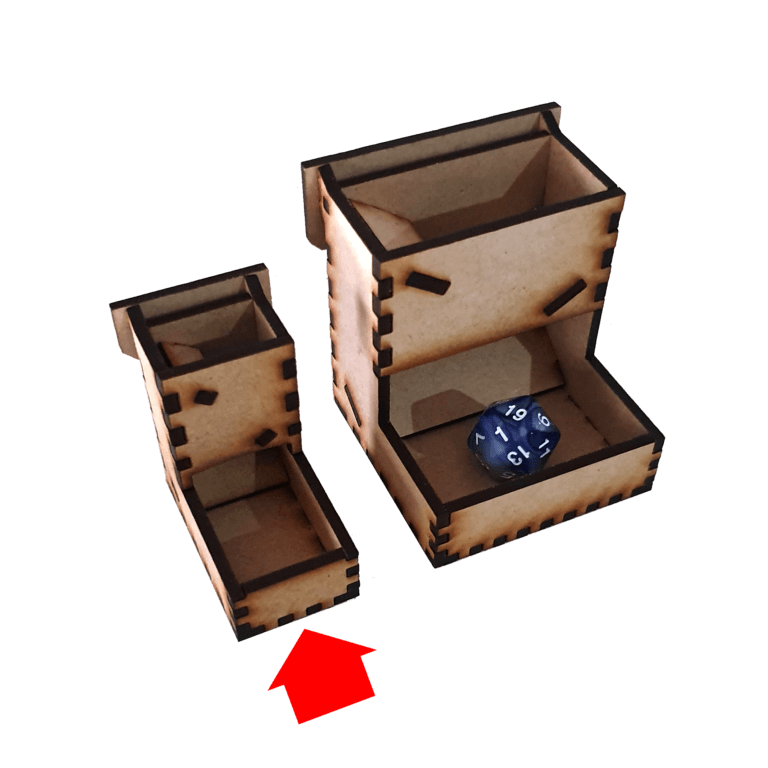 DM Dice Tower (Mini Dice Size) GlowCraft Australia