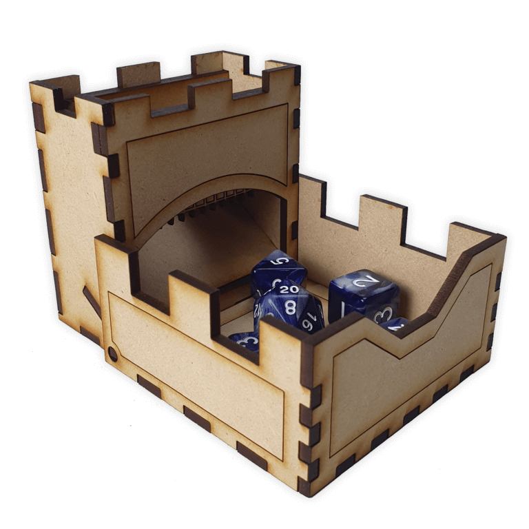 Folding Dice Tower (Custom) GlowCraft Australia